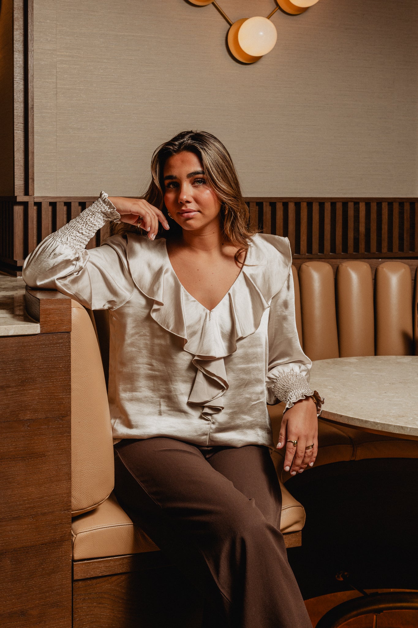 AWBEA Top - Pumice Stone